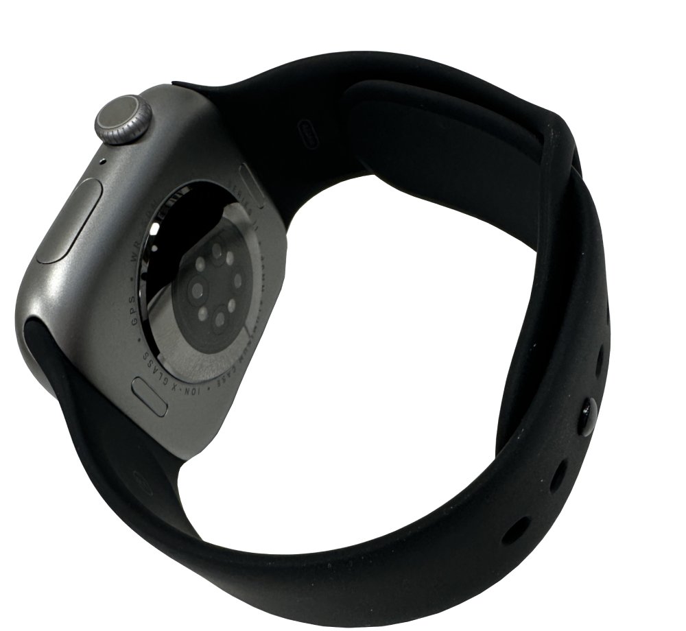 Apple Watch Series 11 GPS – 42 mm – Space Grau Aluminium – Sportband Schwarz (S/M)